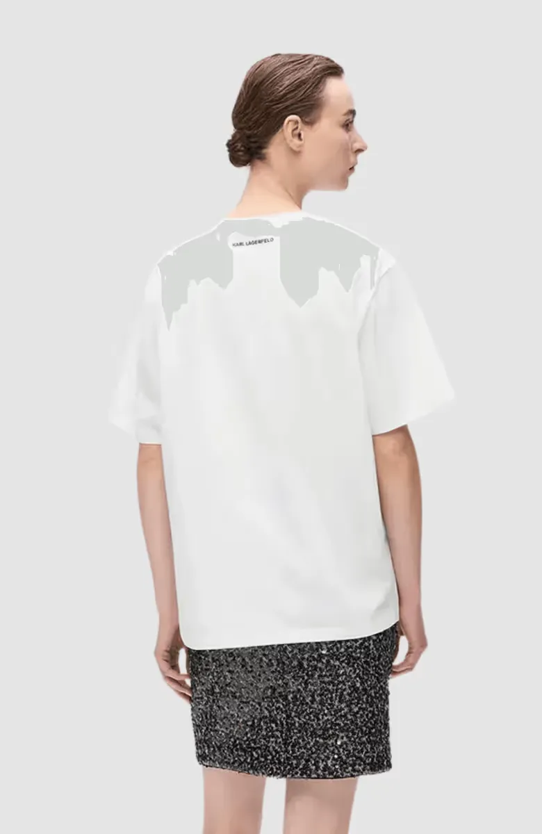 Snow Leo Logo Oversized Tshirt - 2