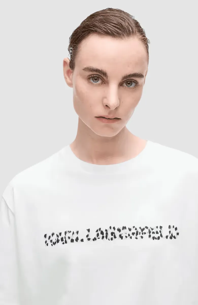 Snow Leo Logo Oversized Tshirt - 3