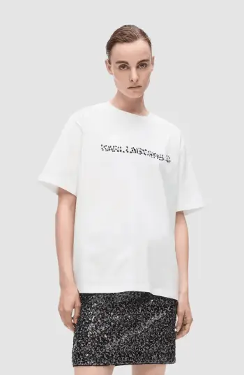 Snow Leo Logo Oversized Tshirt