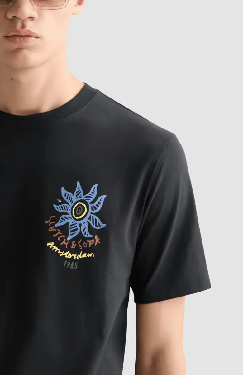 Front and back artwork regularfit T-shirt - 3