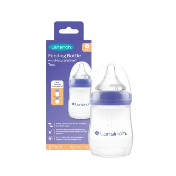 Shishe plastike Lansinoh për Foshnjat – 160 ml - 1