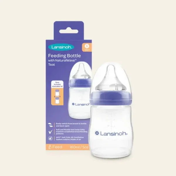 Shishe plastike Lansinoh për Foshnjat – 160 ml - 2