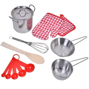 Set enësh kuzhine për fëmijë - 9 copë