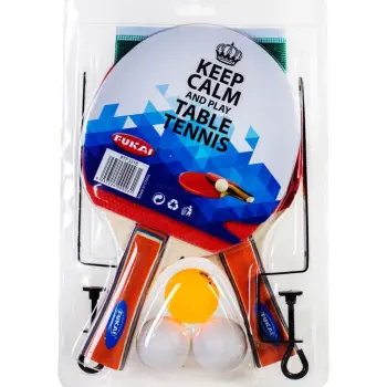 Set ping pong me aksesore - 6 copë