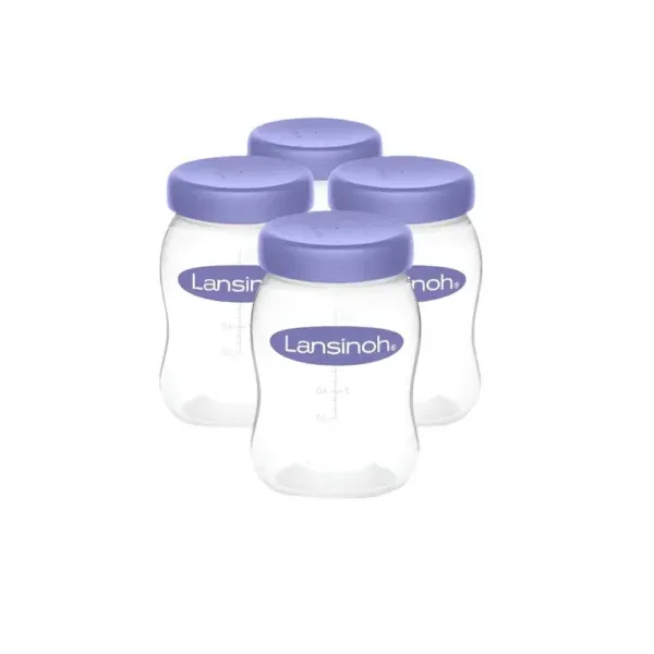 Shishe për ruajtjen e qumështit (Set 4pcs 160ml) – Lansinoh - 1
