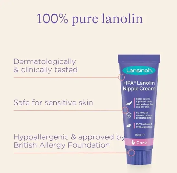 Kremi për Thithka Lansinoh HPA Lanolin (10 ml) - 5