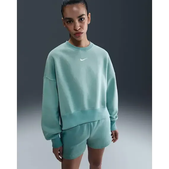 Duks NIKE W Nsw Phnx Flc Oos Crew - 1