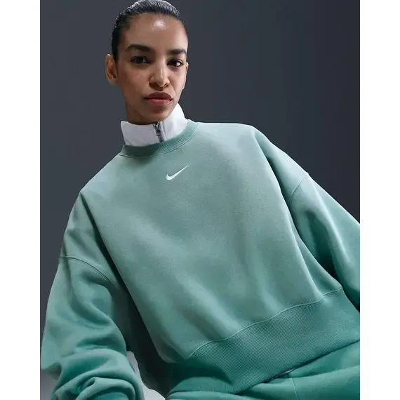 Duks NIKE W Nsw Phnx Flc Oos Crew - 3
