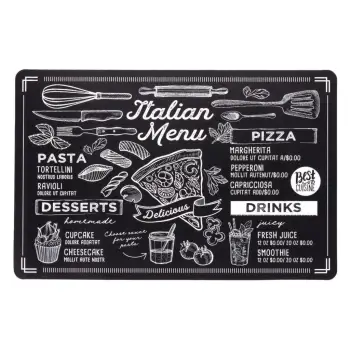 Runner Italian Menu 43x28 Cm