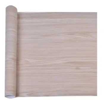 Rul PVC ngjitës, me dizajn druri gri, me ujëra 150x45cm