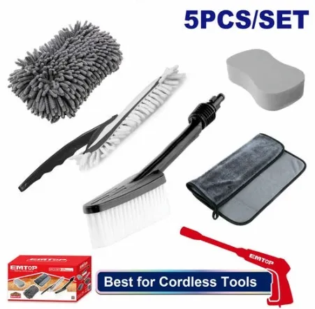 Set aksesorësh pastrimi 5 copë - 1