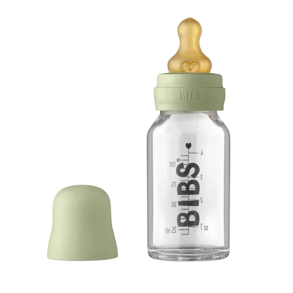 Shishe prej qelqi BIBS Bottle Set 110ml - 1
