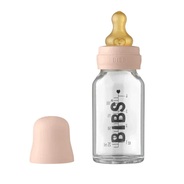 Shishe prej qelqi BIBS Bottle Set 110ml - 2