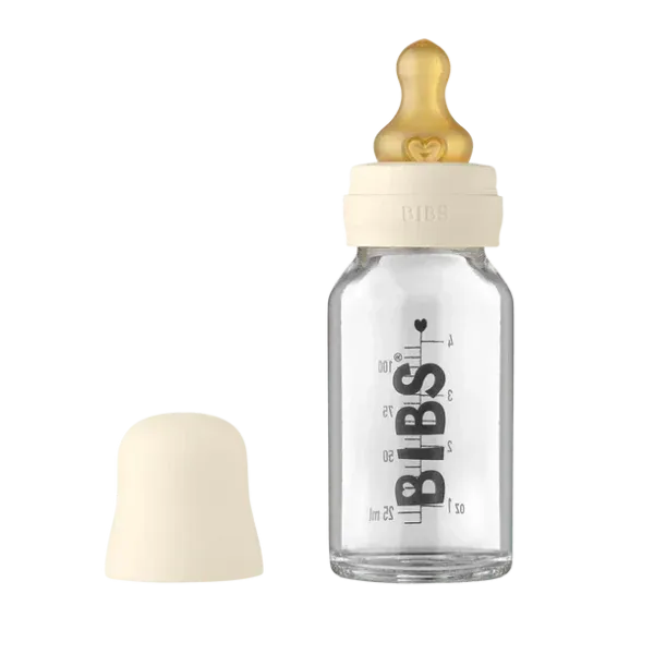 Shishe prej qelqi BIBS Bottle Set 110ml - 3