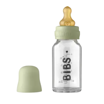 Shishe prej qelqi BIBS Bottle Set 110ml