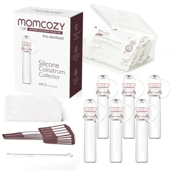 Enë për mbledhjen e kolostrumit Momcozy (Colostrum Collector Container) – 6 copë - 1