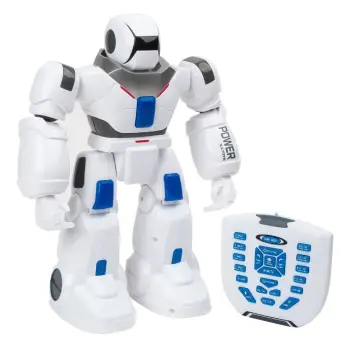 Lodër robot me rrezatim infra të kuq dhe telekomandë