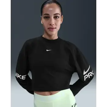 Duks NIKE W Np Df Flc Crew Tt Grx