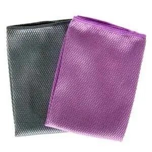 Peceta mikrofibre për sipërfaqe qelqi 35x35cm - 2 copë