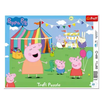 Puzzle me Peppa Pig (25 copë) - Trefl