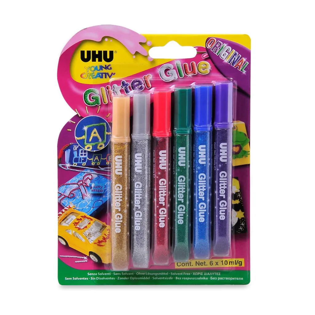 Ngjitës Me Xixa "Uhu" 10 Ml 6 Copë - 1