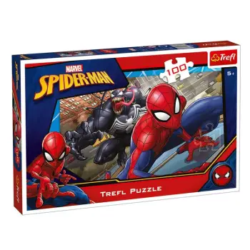 Puzzle me dizajn Spiderman (100 copë) - Trefl