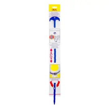 Zhbllokues plastike, ngjyrë blu 57cm