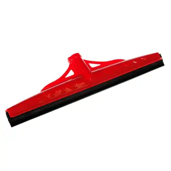 Mjet pastrimi dyshemeje i kuq me gominë të zezë 40 cm