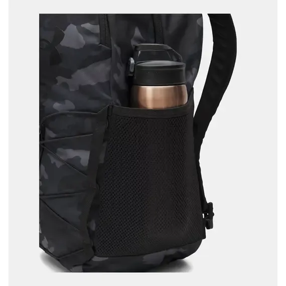Çantë shpine Under Armour Hustle Sport 6.0, 26L, xhep laptopi 16", kamuflazh i zi - 4