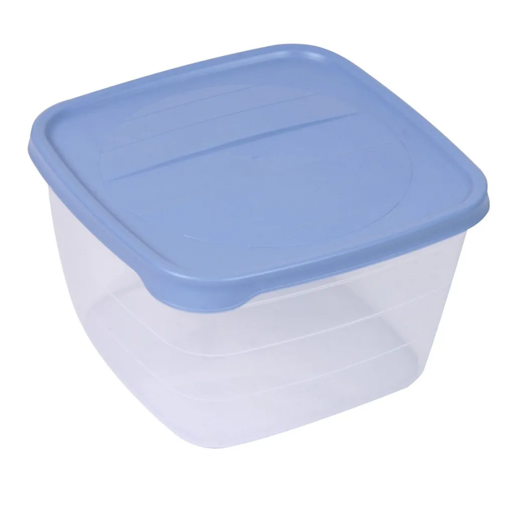 Mbajtese Ushqimi Blu 4lt 20.5x20.5x13 cm - 1