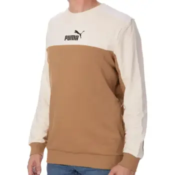 Duks PUMA Ess+ Block Crew Tr