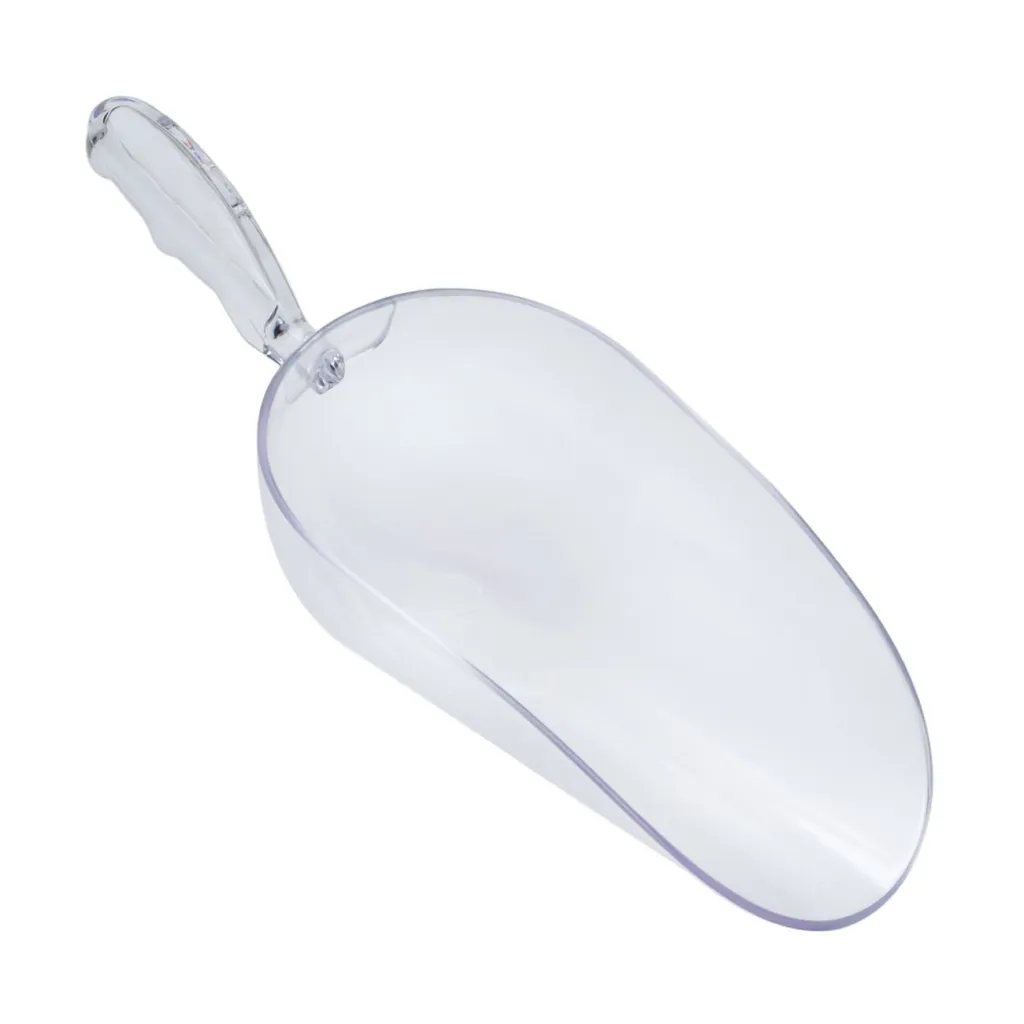 Lugë Plastikë Transparente 10x5x4 Cm - 1