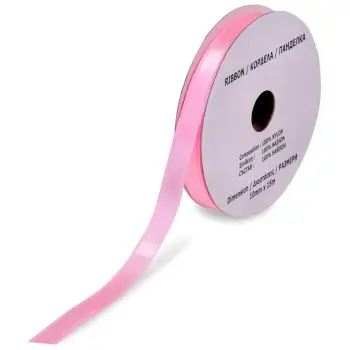 Kordele Roze Saten 10mmx15m
