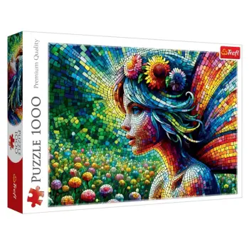 Puzzle mozaik Zana ,Trefl-1000 pjesë