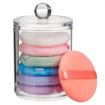 Set sfungjerë make-up me paketim Ø6cm - 7 copë