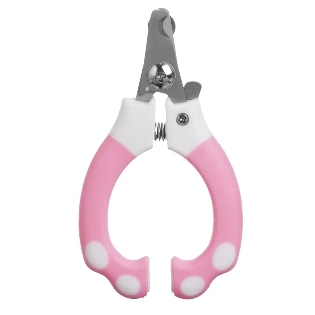 Prerës thonjsh për kafshë shtëpiake rozë S - 1