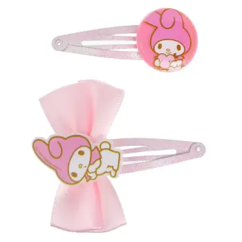 Kapëse flokësh tic tac me dizajn My Melody, ngjyrë rozë - 2 copë
