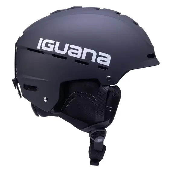 Helmetë ski Iguana unisex, e zezë - 2