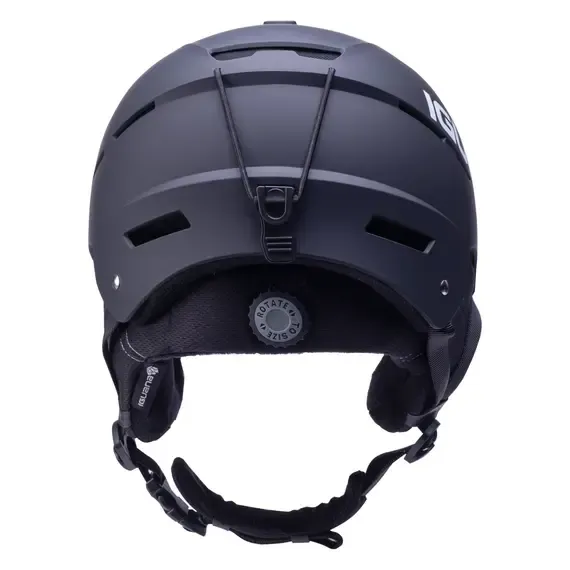 Helmetë ski Iguana unisex, e zezë - 3