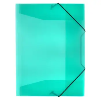 Dosje Plastike Jeshile Me Llastik 25.5x34 Cm