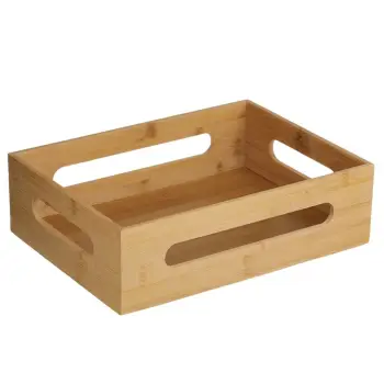Kuti bamboo me doreza 30.5x22.3x9cm