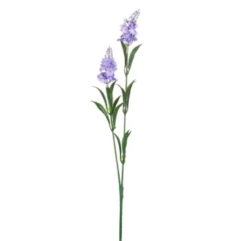 Degë Dekoruese Me 2 Lule Lavander Lejla 60 Cm