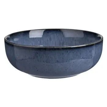 Tas porcelani ngjyrë blu e errët në stil nordik 650ml