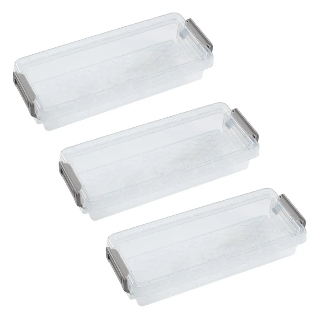 Kuti organizuese plastike 20.4x8x3.7cm - 3 copë - 1