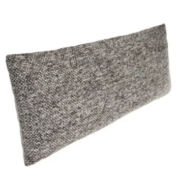 Jastëk dekorativ dimëror, ngjyrë kafe gri 70x30cm