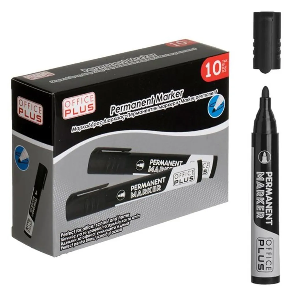 Marker permanent, I zi - 10 copë - 1