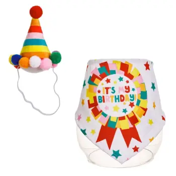 Set qafore dhe kapele për qen "Happy Birthday" me zë