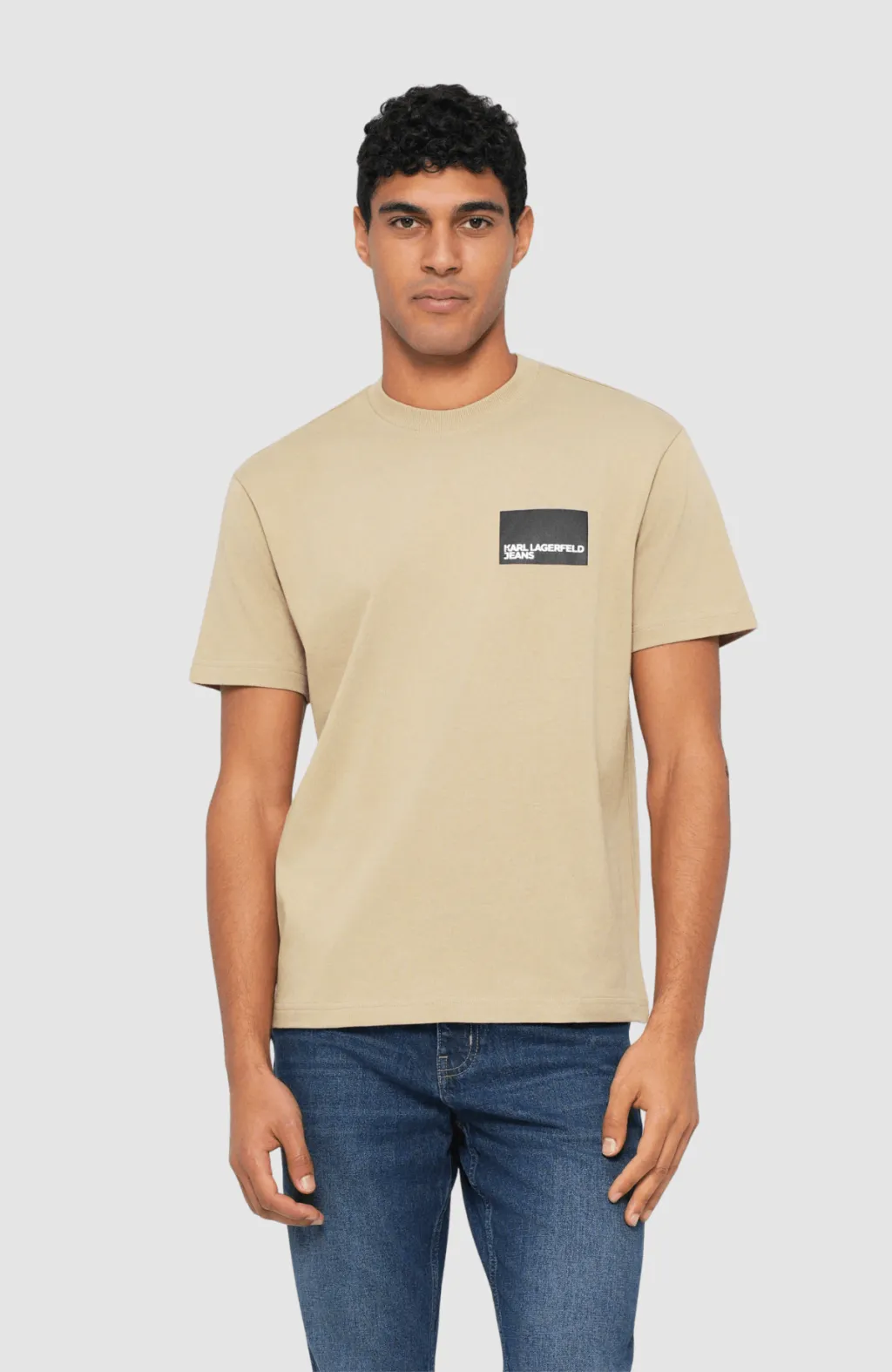 klj reg ss box logo tee - 1