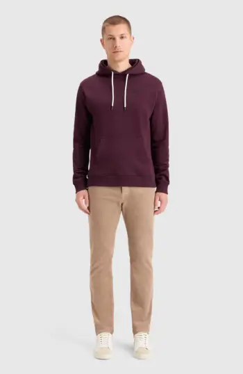 essential logo badge hoodie
