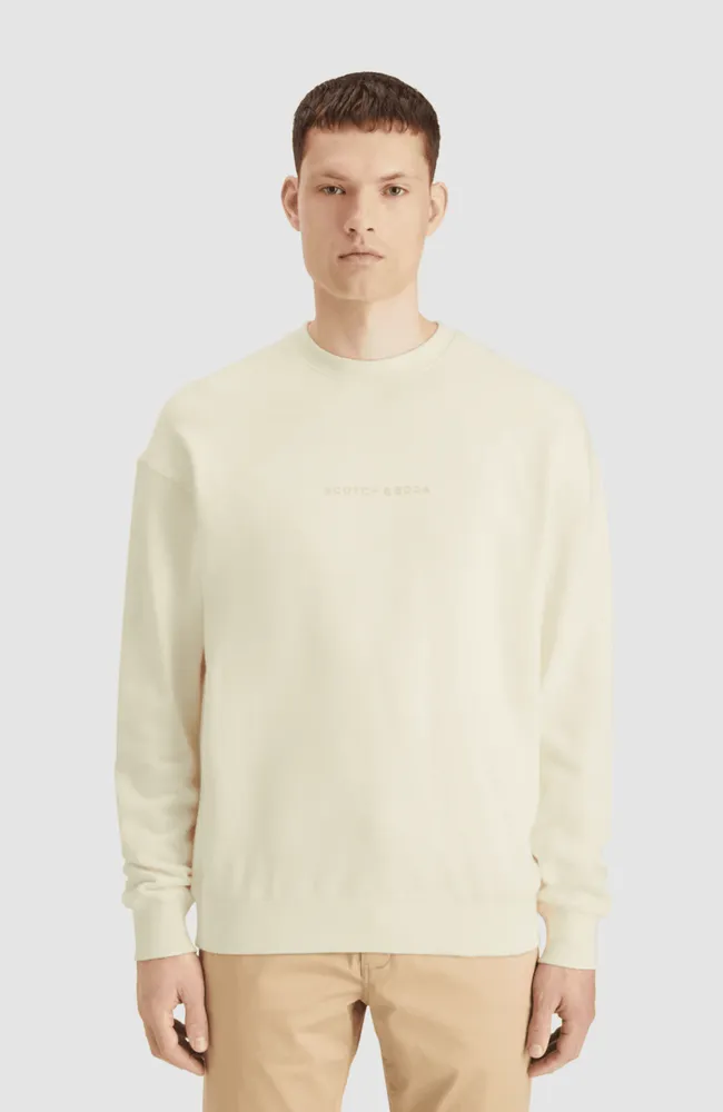 core - logo front chest sweatshirt - 2